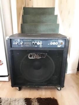 Crate bx2115 bass amp