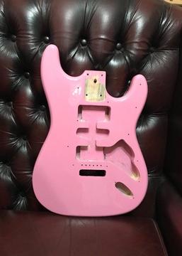 Stratocaster Shell Pink guitar body