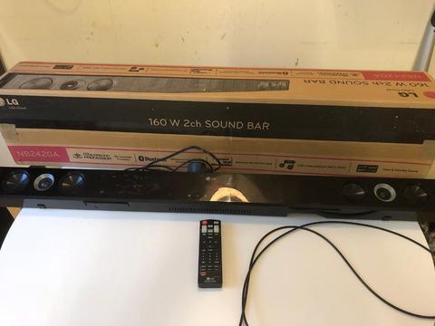 LG 160w 2ch sound bar