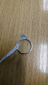0.5ct diamond ring 18 carat white gold