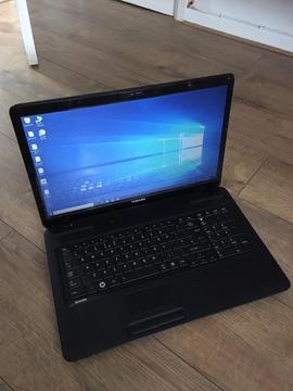 Big 17 inch Toshiba Laptop. Fast and reliable