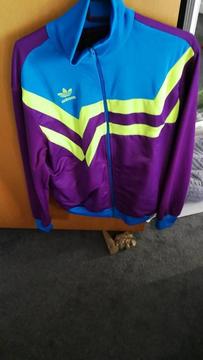 Genuine Adidas vintage shell suit top