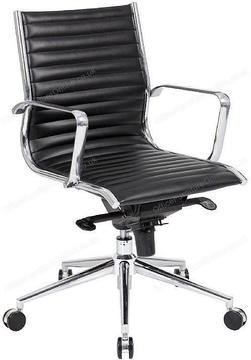 Abbey Medium Back Leather Office Chair