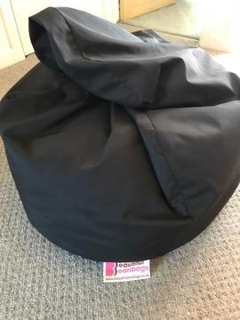 Beautiful beanbag in black