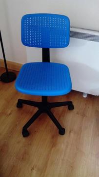 Blue IKEA Office Chair- to be gone ASAP!