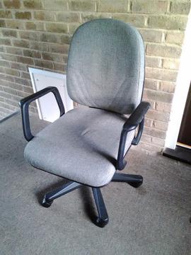 Office chair - swivel, height and back angle adjustable