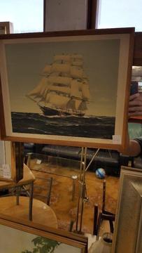 2 Vintage Framed Prints of the Cutty Sark
