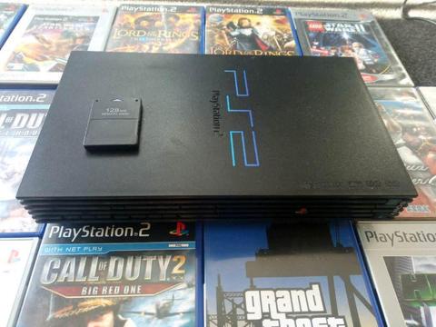 Sony Ps2 13 games and a 128 mb memory card
