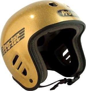 Pro Tec full cut skate helmet, gold flake, Small Pro-Tec , New