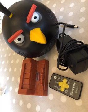 Black Angry Birds Speaker