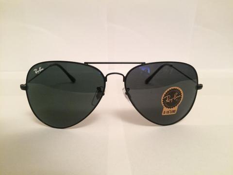 RayBan Aviator Sunglasses RB3025 (black frame/dark grey lens)