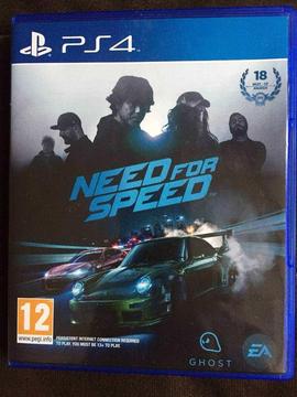 NFS NEED FOR SPEED PS4 PLAYSTATION