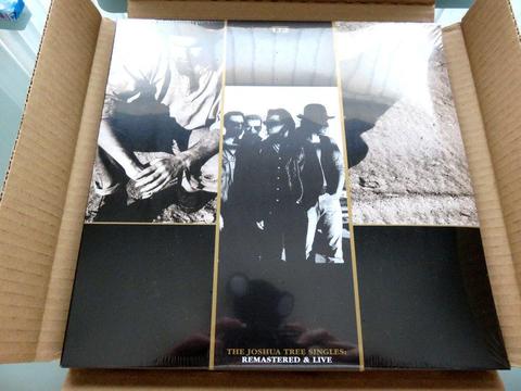 U2 Fan Club 4 LP Vinyl Box Set - Not Avaialble In The Shops