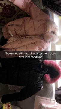 Two kids coats brand new still never worn age 11,12 years
