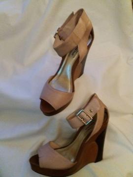 Dune wedge shoes size small 7-6