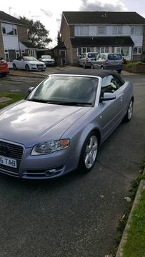 AUDI A4 CONVERTIBLE S-LINE WITH A NEW 13 MONTH MOT & FSH