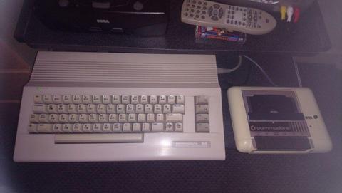 Commodore c64 computer swap mega cd console