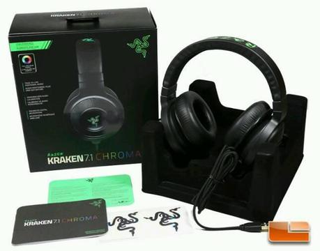 Razer Kraken Chroma V2 7.1 USB headset Pc/ps4/xbox