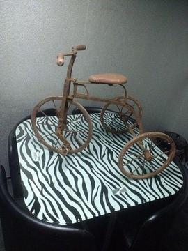 antique tricycle