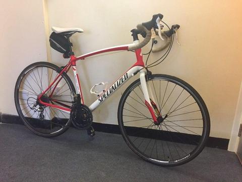 Specialized secteur entry level road bike with extras best on Gumtree ready to commute w