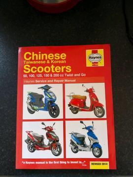 Haynes workshop Manual for Chinese scooters