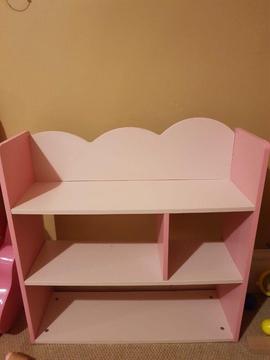 Pink Book Shelves