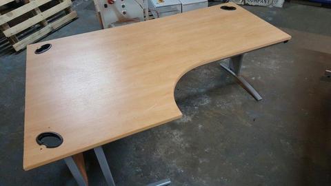 Office Desk/Table Large Right or Left Side High Quality Good Condition