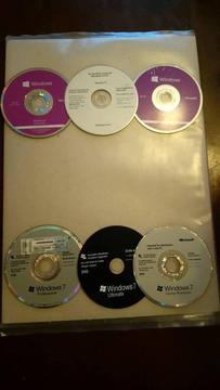 pc *** original windows 7&8 disc