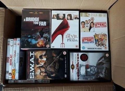 110 Assorted DVD's - Action, Romance, Musicals, Comedys etc Wholesale Lot