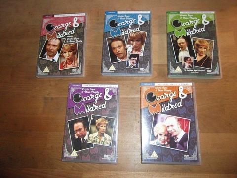 George & Mildred Complete Series 1-5 DVD Box Sets (85#)