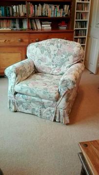 Free to collector. Clean, very comfy armchair