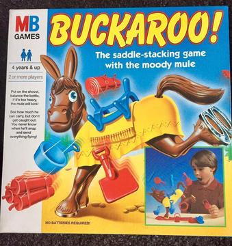 Buckaroo board game in as new condition