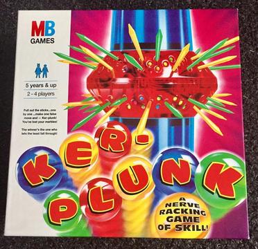 Ker Plunk board game - as new