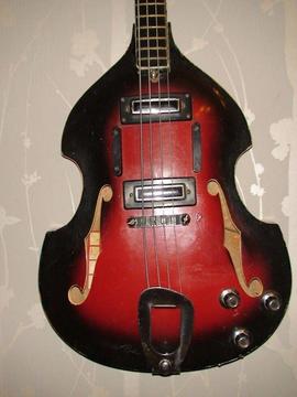 1960's CREMONA VIOLIN BASS GUITAR VINTAGE