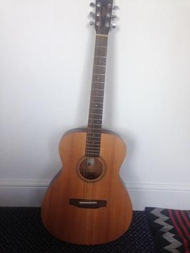 Hudson Full Size Acoustic Guitar - Perfect Condition - plus optional Hard Case