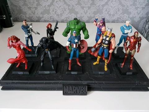 Marvel figurine collection