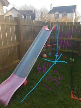 Kettler Jumbo Slide & Swing/Seesaw Swing Set