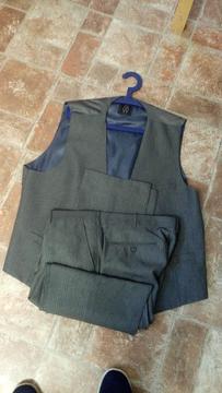 Two piece pinstripe waistcoat and trouser