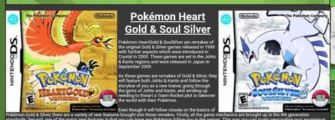 Looking for Pokemon Heart Gold or Soul Silver