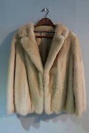 Vintage real fur coats jackets etc wanted