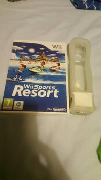 Wii sports resort with Wii Motion Plus bit