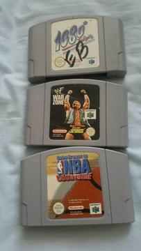 N 64 games for sale/ will sell all together for £15 or will split or swaps are welcome