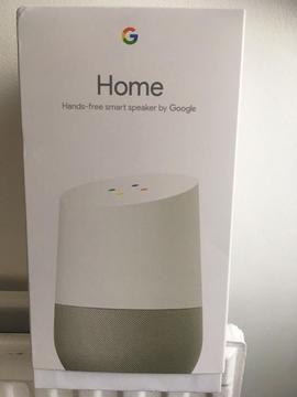 Google Home - brand new in box