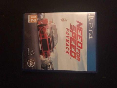 Need for speed payback. Ps4