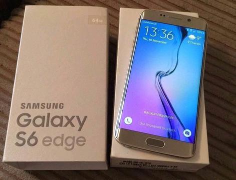 like brand new use condition Samsung galaxy S6 edge 32gb factory Unlocked fully boxed