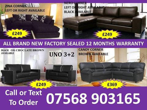 SOFA BEST OFFER BRAND NEW LEATHER SOFAS FAST DELIVERY 86