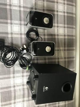 Logitech speakers 2.1