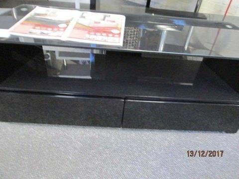 *+NADZ*BRAND NEW Levv Premier Range*Free Delivery* High BLACK Gloss TV Cabinet for UPTO 44 inches*+