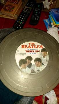 Rare beatles tin with vhs tape