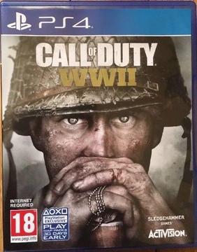 Call of Duty: WWII (World War 2) - PS4 (Playstation 4) - Like New Condition!